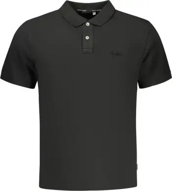 Polo për meshkuj PEPE JEANS, e zezë