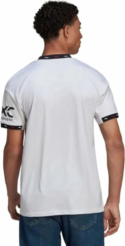 Fanellë adidas për meshkuj, Manchester United Away, e bardhë - 2