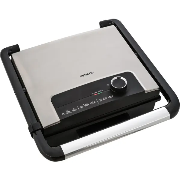 Grill elektrik Sencor SBG 3710SS, e Argjendtë / Zezë - 5