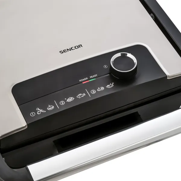 Grill elektrik Sencor SBG 3710SS, e Argjendtë / Zezë - 6