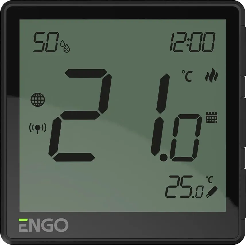 Termostat dhome ENGO EONE230B me internet me Kabllo - 1