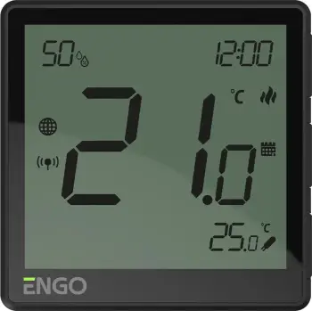 Termostat dhome ENGO EONE230B me internet me Kabllo