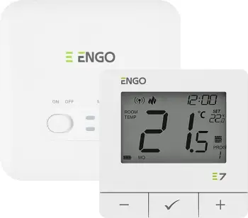 Termostat qëndror ENGO E7-RFw