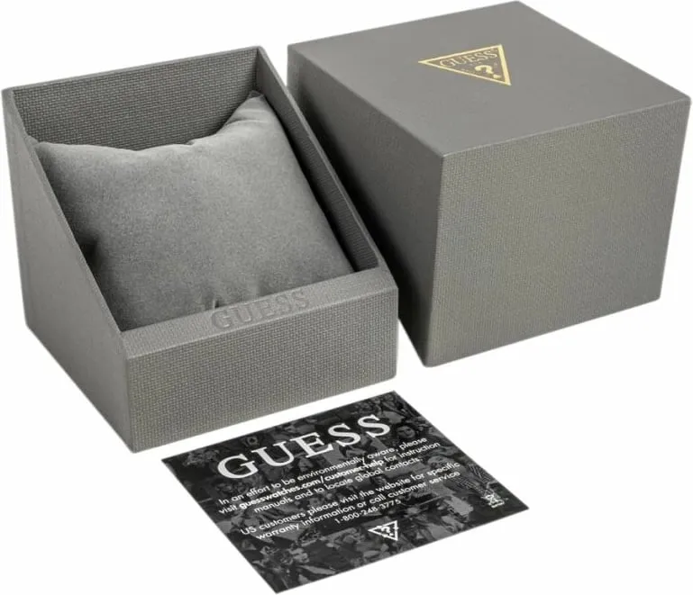Orë dore Guess për femra, navy blue - 8
