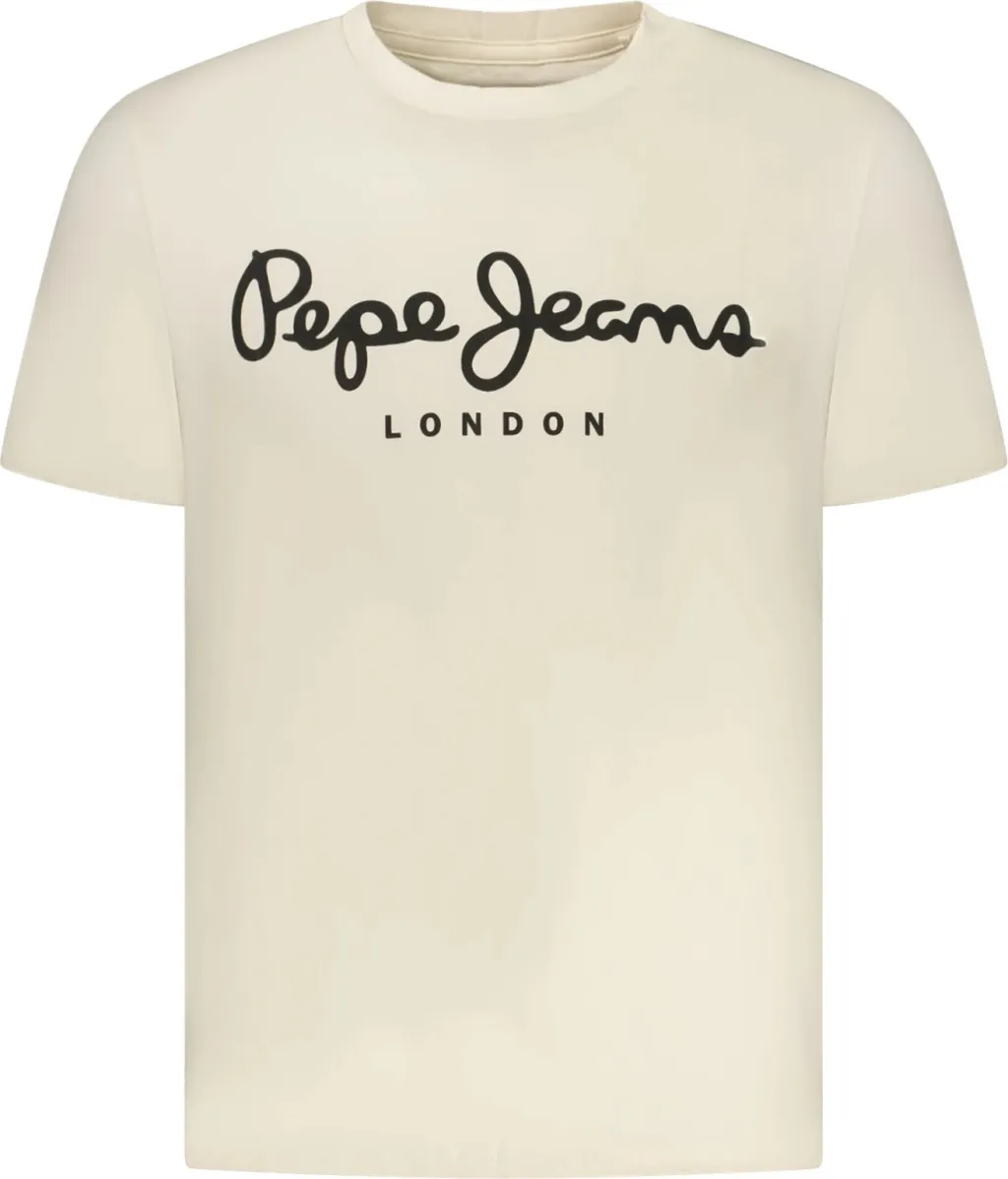 Maicë për meshkuj PEPE JEANS, e shkurtë, beige - 1