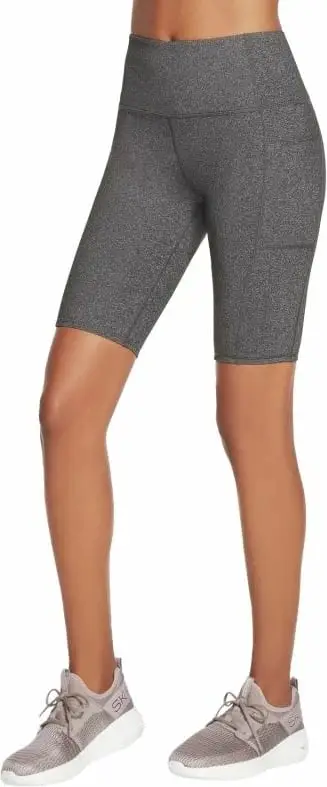 Shorce çiklizmi për femra Skechers, gri