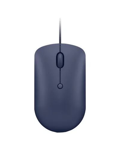 Maus Lenovo 540 USB C Wired Compact, optik 2400 DPI, blu - 1