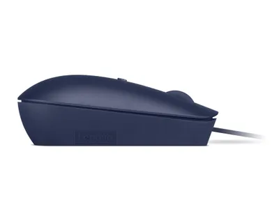 Maus Lenovo 540 USB C Wired Compact, optik 2400 DPI, blu - 4