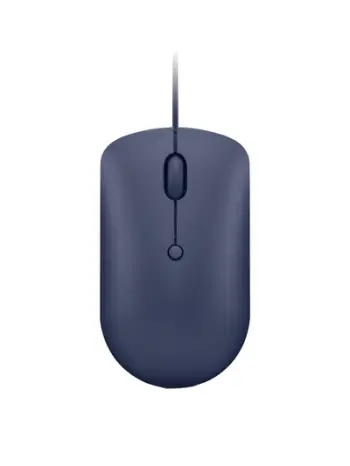 Maus Lenovo 540 USB C Wired Compact, optik 2400 DPI, blu