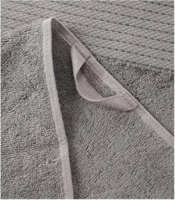 Peshqir banjo Bamboo Unisex, 70x140 cm, viskozë bambuje, gri