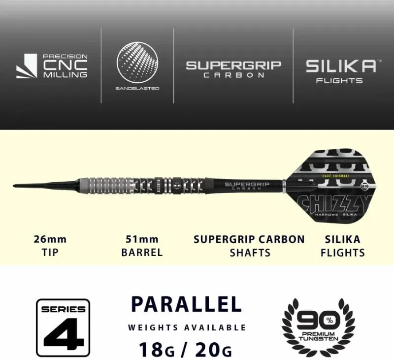 Shigjeta dart Harrows për meshkuj, soft tip - 3