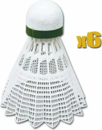 Shuttlecocks badminton Yakimasport, të bardha
