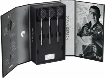 Shigjeta dart Unicorn për meshkuj NOIR Gary Anderson