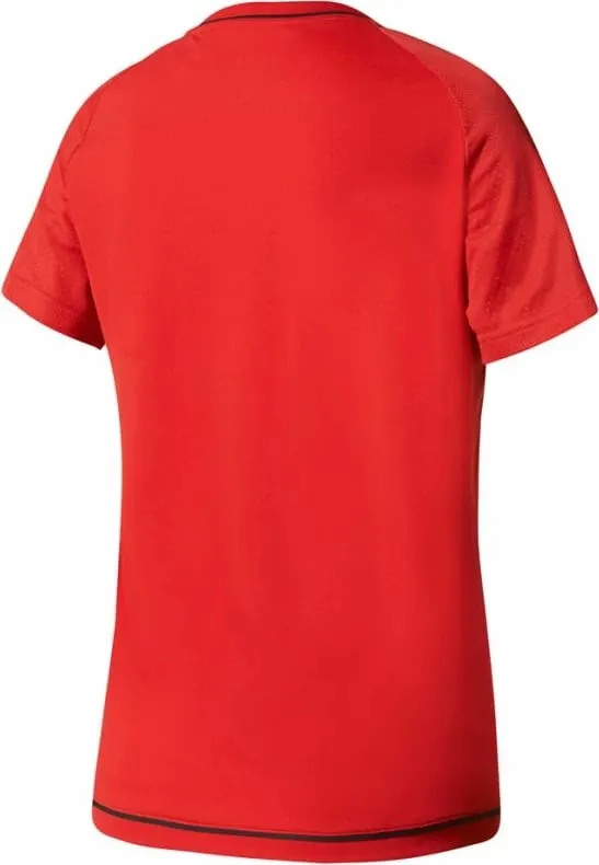 Maicë sportive për femra adidas, e kuqe - 2