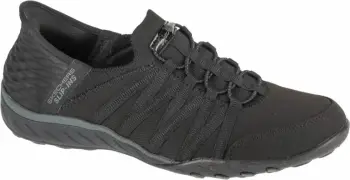 Këpucë lifestyle Skechers për femra, të zeza