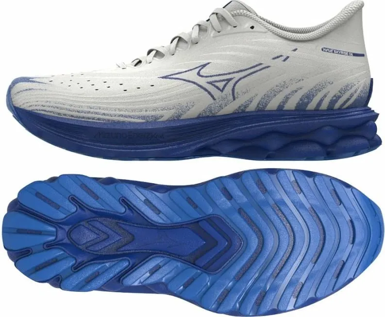 Atlete vrapimi për meshkuj Mizuno, të bardha-kaltër - 1