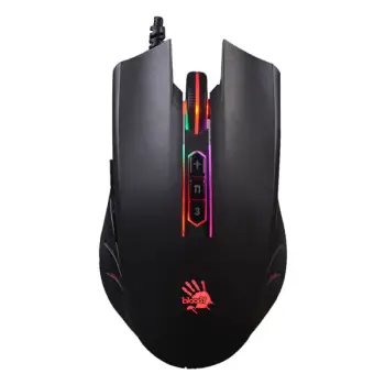 Maus A4 TECH Q81 Bloody Neon X Glide - USB, e zezë