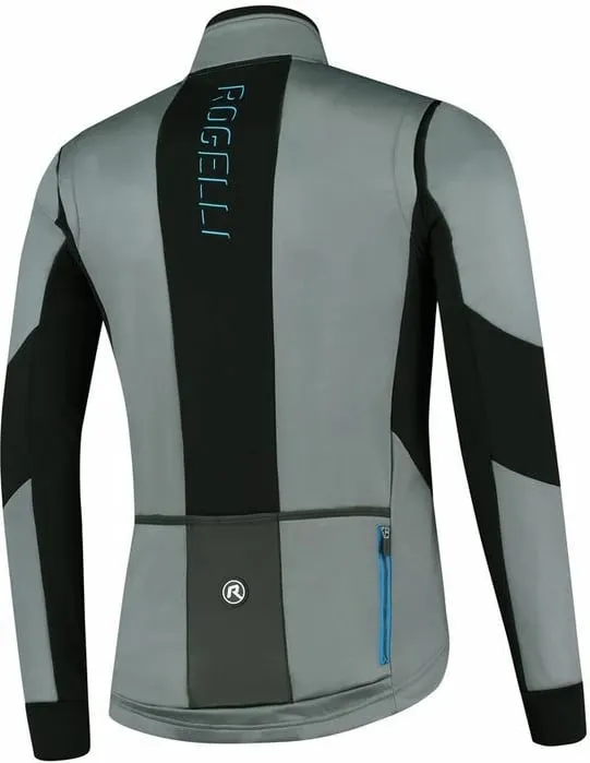 Jakne për meshkuj Rogelli, gri-blu - 2