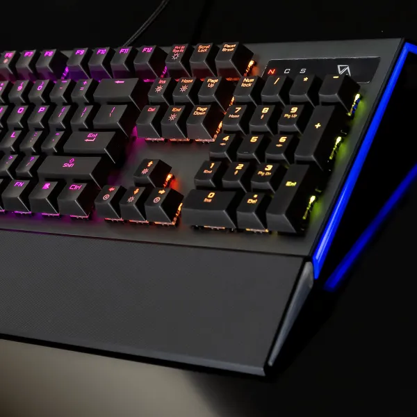 Tastierë CA Goliath CA-1416B - USB, e zezë - 2
