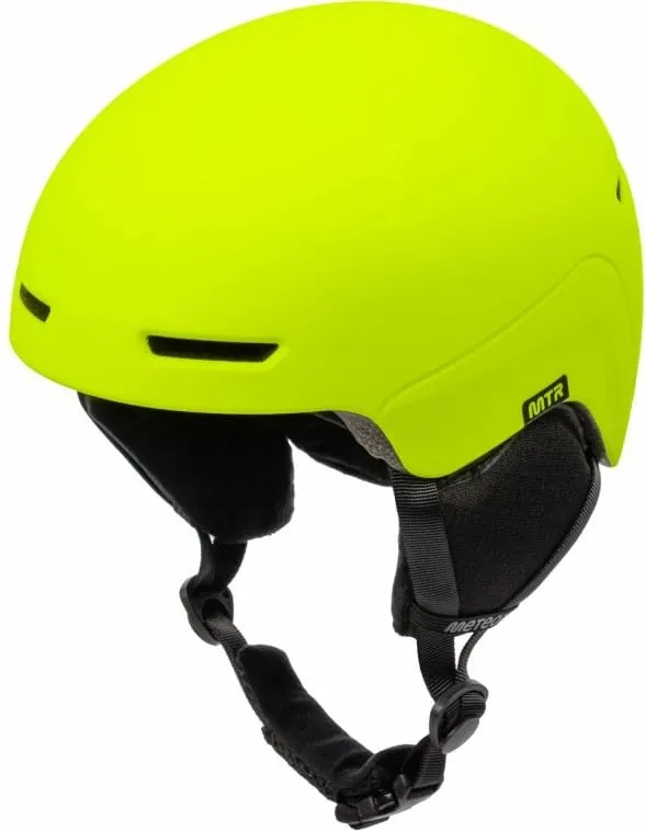 Helmetë skijimi Meteor unisex, e verdhë neon - 1