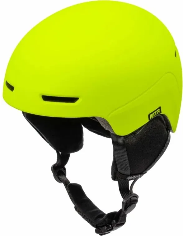 Helmetë skijimi Meteor unisex, e verdhë neon - 12
