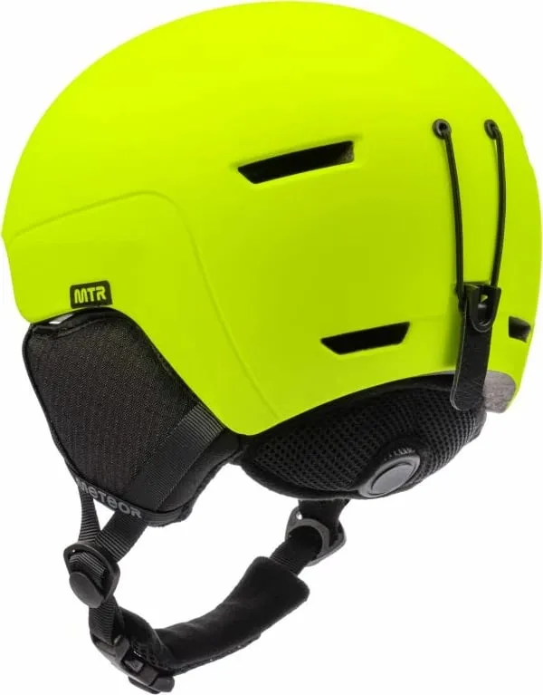 Helmetë skijimi Meteor unisex, e verdhë neon - 14