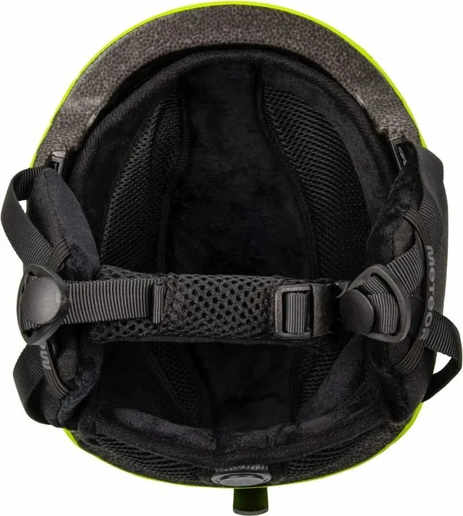 Helmetë skijimi Meteor unisex, e verdhë neon - 16