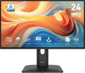 Monitor MSI PRO MP245PHG E14, 23.8", IPS Full HD, 144Hz, i zi