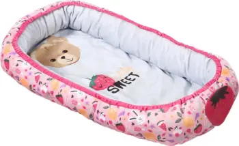 Fole kukulle Baby Born Baby Nest, për kukulla deri 43cm, shumëngjyrëshe