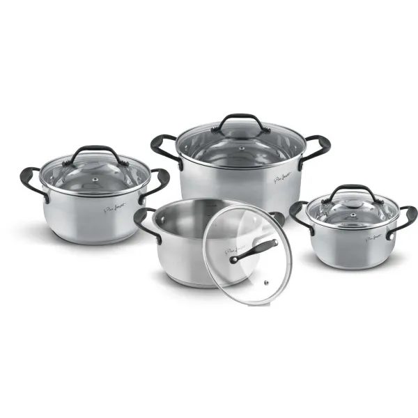 Set tenxheresh Lamart Potto LT1211, 8 copë, të hirta - 1