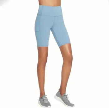 Shorce çiklizmi Skechers për femra, blu