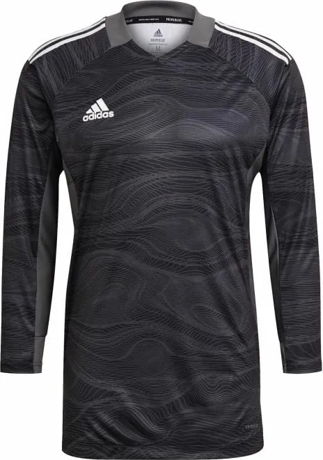 Fanellë portieri adidas për meshkuj, e zezë - 1