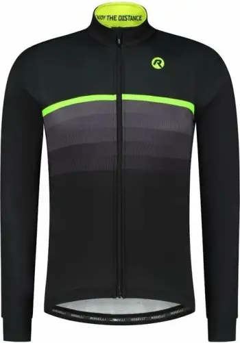 Jakne lifestyle Rogelli HERO II, meshkuj, e zezë-fluo