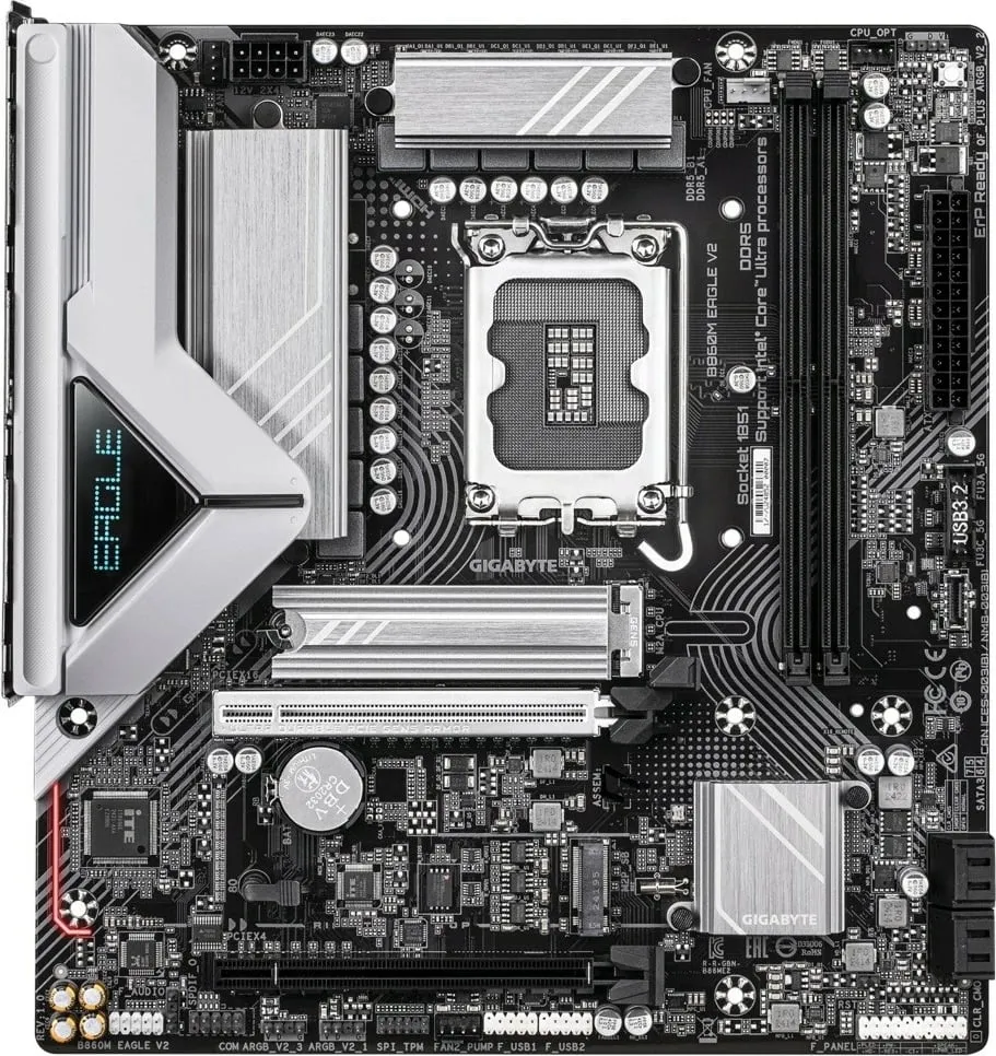 Pllakë amë Gigabyte B860M EAGLE V2, Intel Core Ultra, DDR5, 2.5GbE LAN - 2