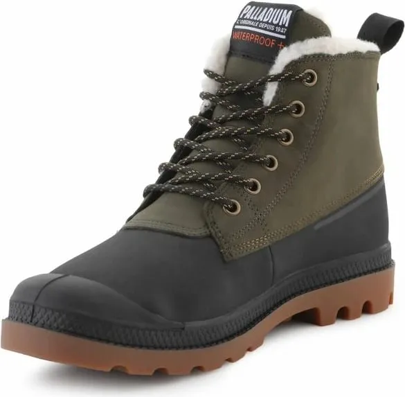Çizme Palladium për meshkuj, olive - 2