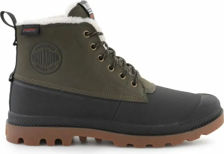 Çizme Palladium për meshkuj, olive - 4