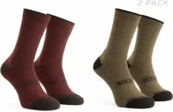 Çorape sportive Rogelli, unisex, burgundy/brown