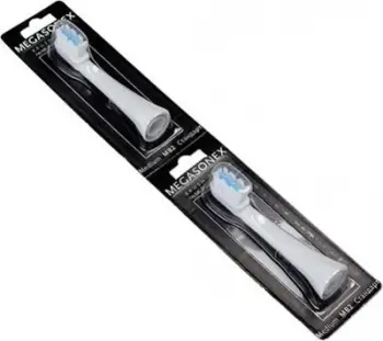 Koka zëvendësuese furçe dhëmbësh Megasonex MB2, medium, set 2 copë