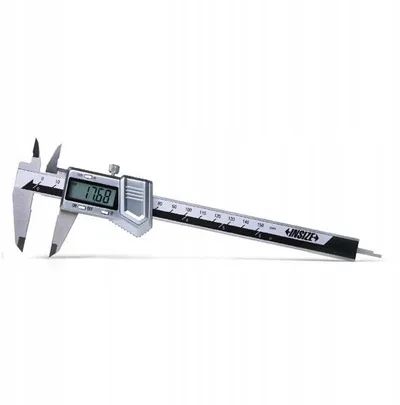 Kaliper dixhital çeliku, gamë 0 300mm, saktësi 0.03mm, argjendtë - 1