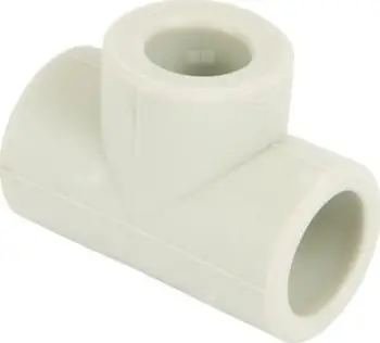 Tee reduktimi Concept By SIGMA LI PP R Classic 50mm x 40mm x 50mm, lidhje me saldim, e bardhë
