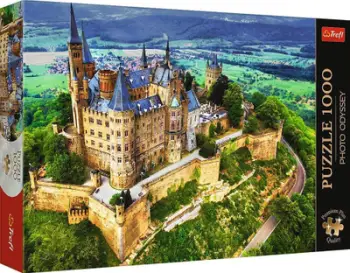 Puzzle Trefl Photo Odyssey Hohenzollern Castle Germany, 1000 pjesë, shumëngjyrësh