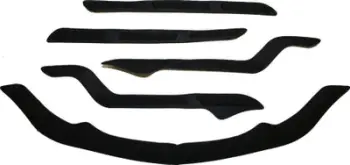Set jastëkësh shkumë për helmetë Giro Register Mips, zëvendësues, i zi