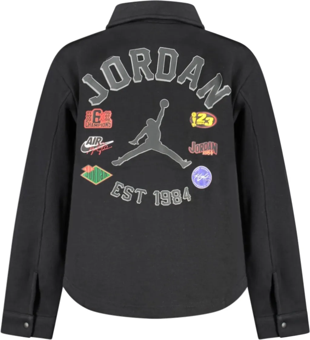Duks për meshkuj Jordan, zip-up, i zi - 2
