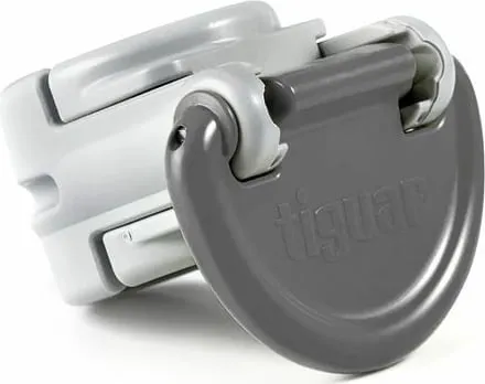 Kapsë për shufër Tiguar Power Gym Butterfly, set 2 copë, plastikë e qëndrueshme, e zezë - 1
