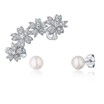 Set JwL Luxury Pearls JL0781, 1 x vathë + 2 x vathë guri