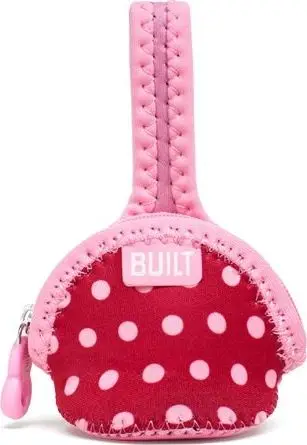Kuti për biberon Built Paci finder, neopren, baby pink me pika