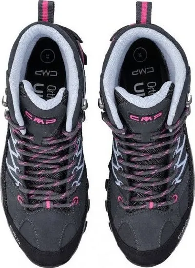 Çizme trekking CMP Rigel Mid W 3Q12946-66UM, waterproof, Clima Protect, gri - 2