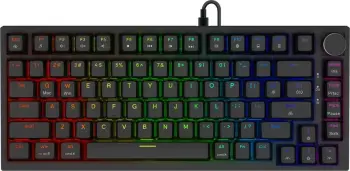 Tastierë gaming Savio Astral Black Jade, mekanike, RGB, me kabllo, e zezë