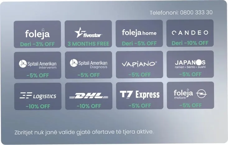 Për ty - Silver Card - 2