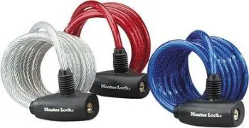 Set kabllo me dry MasterLock Quantum, 180cm, 3 copë
